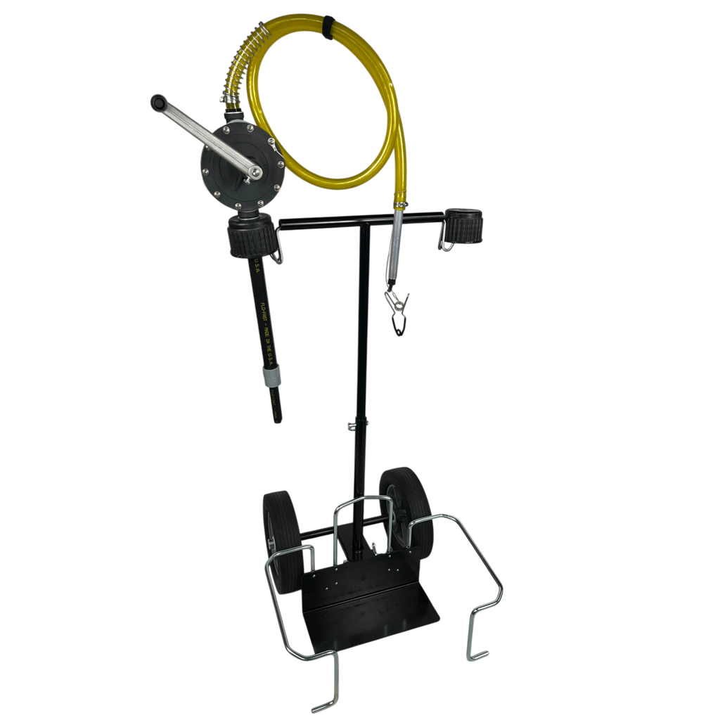 Cart Pump and Cap Holder