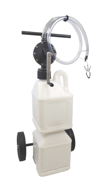 FLO-FAST Dual 5 gal. Diesel Exhaust Fuel (DEF) Pump, Container and Cart System
